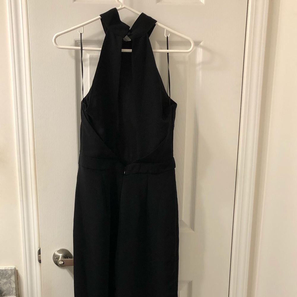 Long pant black jumpsuit